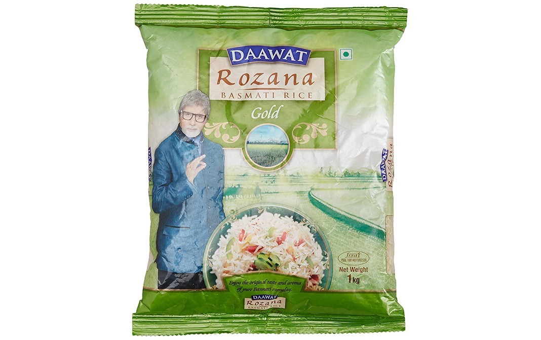 Daawat Rozana Basmati Rice Gold   Pack  1 kilogram